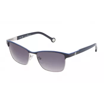 CAROLINA HERRERA SHE0695608PN Moteriški katės akies formos akiniai nuo saulės Havana/Ruda 56/15/135 mm