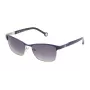 CAROLINA HERRERA SHE0695608PN Moteriški katės akies formos akiniai nuo saulės Havana/Ruda 56/15/135 mm