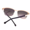 CAROLINA HERRERA SHE069560SL3 Moteriški akiniai nuo saulės - Havanos acetato rėmelis, rudi gradientiniai lęšiai, 56 mm