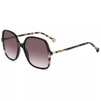 Carolina Herrera moteriški akiniai nuo saulės HER0244SWR7 Havana acetatas rudi gradientiniai 56mm