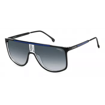 CARRERA 1056/SD Vyriški stačiakampiai acetatiniai akiniai nuo saulės, 61 mm lęšiai, 100% UV400