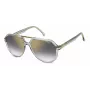 CARRERA 315/SK Akiniai Vyriški Stačiakampis Visas Rėmas Acetatas Juoda Pilka 58/15/145 mm UV400