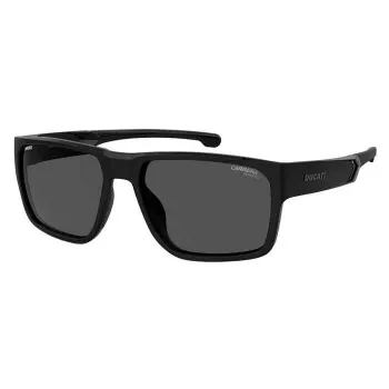 Carrera Ducati vyriški akiniai nuo saulės CARDUC029S807 – juodas rėmelis, pilki lęšiai, 59 mm