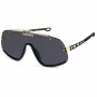 CARRERA FLAGLAB162M2 Unisex akiniai nuo saulės - Oversized Shield acetatinis rėmelis - 100% UV400 apsauga