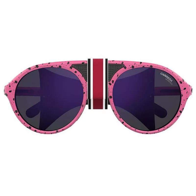 CARRERA HYPERFI19SQK0 Unisex akiniai nuo saulės - juodas rėmelis, pilki lęšiai, 54/21/140 mm
