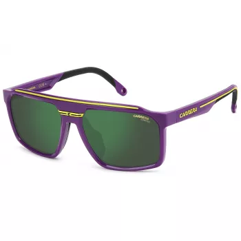 CARRERA MAN CSPORT04S83W Akiniai nuo saulės Stačiakampiai Sportiniai Visas rėmelis Juoda Pilka 59/17/145 mm UV400