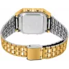 CASIO A500WGA-9 Vyrų Skaitmeninis Kvarcinis Laikrodis 39mm Auksinio Atspalvio Nerūdijantis Plienas