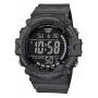 Casio AE-1500WH-8BVEF Vyriškas skaitmeninis laikrodis – derva dirželis, 100m atsparus vandeniui, pasaulinis laikas