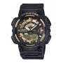 CASIO AEQ110BW-9AVDF Vyrų analoginis-skaitmeninis laikrodis, 52,2 mm, juodas/baltas