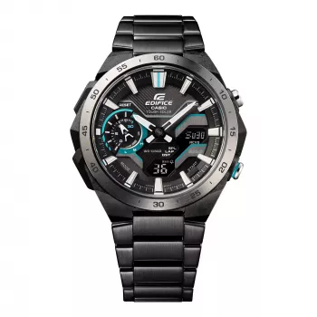 CASIO Edifice ECB-2200D-1AEF Vyriškas saulės energijos Bluetooth laikrodis 47,6 mm nerūdijantis plienas