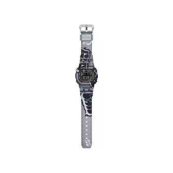 CASIO G-SHOCK DW-5000SS-1ER Vyriškas Skaitmeninis Laikrodis 42,8 mm Juodas Jonuotas Plienas