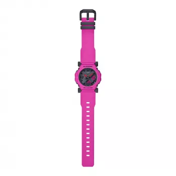 CASIO G-Shock GA-2300-4AER Moteriškas analoginis-skaitmeninis laikrodis, 42,1 mm, oranžinė derva