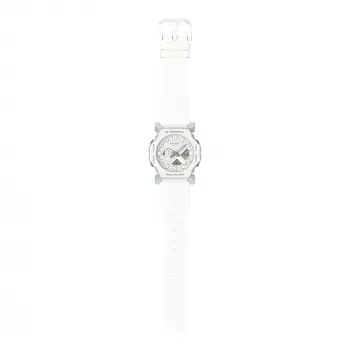 CASIO GA-2300-7AER Moteriškas analoginis-skaitmeninis laikrodis, 42,9 mm, baltas dervos