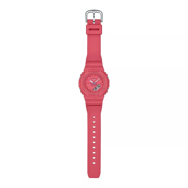 Casio GMA-P2100-4AER G-Shock Analoginis-Digitalinis Laikrodis Rožinis Koralas