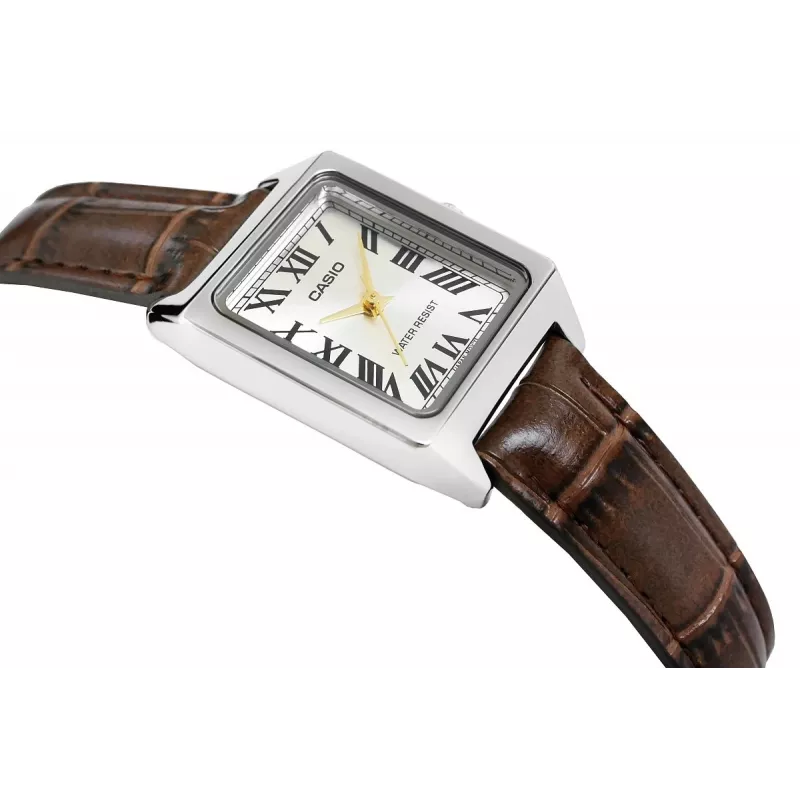 Casio LTP-V007L-9BUDF Analoginis laikrodis, sidabrinis/rusvas