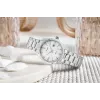 CASIO LTP1302PD7A1V Unisex Analoginis Kvarcinis Laikrodis, Sidabrinis Nerūdijantis Plienas, 34,5 x 30,2 x 8,7 mm