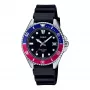 CASIO MDV-10-1A2VEF Vyriškas analoginis kvarcinis laikrodis 38,5 mm juoda derva