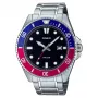 CASIO MDV107D1A3VDF Vyriškas nardymo laikrodis 42mm Nerūdijantis plienas Juodas ciferblatas