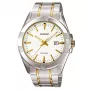 CASIO Vyriškas analoginis kvarcinis laikrodis MTP-1308SG-7A Nerūdijantis plienas dviejų spalvų 43,5 mm