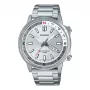 CASIO Vyriškas analoginis laikrodis MTD130D7AVDF 44mm Nerūdijantis plienas