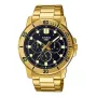 CASIO MTPVD300G1EUD Vyrų analoginis kvarcinis laikrodis 45 mm nerūdijantis plienas aukso spalva