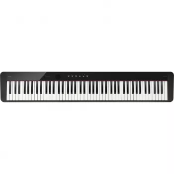 Casio Privia PX-S1100BK Skaitmeninis pianinas – 88 klavišų, Smart Scaled Hammer Action, Bluetooth MIDI ir garso, juodos spalvos