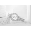 CASIO Moteriškas analoginis kvarcinis laikrodis LTP-1128A-7B 33mm sidabrinis ciferblatas, nerūdijantis plienas