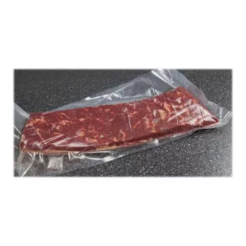 CASO 1218 vakuuminio pakavimo maišeliai 40 x 60 cm – 50 vnt. pakuotė, struktūrizuoti PA/PE, tinkami sous-vide ir šaldymui