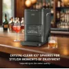 CASO IceBall Pro automatinis ledo rutulių gamintojas – 130W, 1.3L, matinė juoda