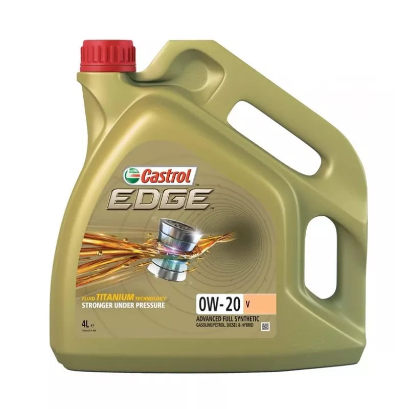 Castrol Edge Titanium FST 0W-20 variklio alyva, 4 L