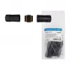CAT6a lauko mova IP68 RJ45 moteriška į moterišką ekranuota Ethernet jungtis