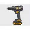 CATERPILLAR DX12 18V Šepetinis belaidis gręžtuvas-suktuvas komplektas 2x2,0 Ah Li-ion