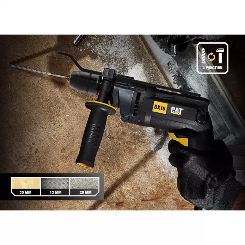CATERPILLAR DX16 Tinklinis smūginis gręžtuvas 850W