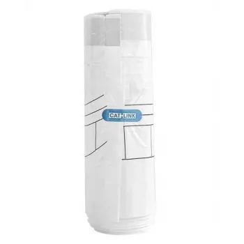 CATLINK CL-TB-01 Automatinės kraiko dėžės atliekų maišeliai (2 rulonai, 40 vnt.) – juodi HDPE