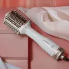 Cecotec Air Brush su šildymo plokštelėmis Air DryBold keraminė šildymo sistema jonų kondicionavimas 1200 W auksinė/balta
