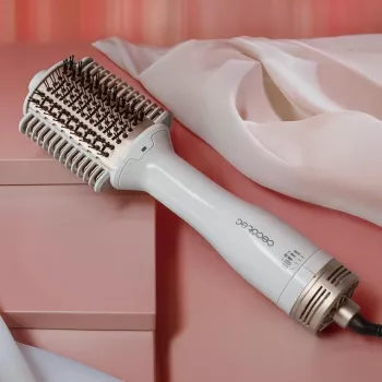 Cecotec Air Brush su šildymo plokštelėmis Air DryBold keraminė šildymo sistema jonų kondicionavimas 1200 W auksinė/balta