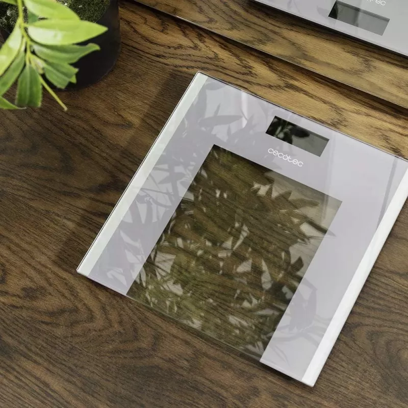 Cecotec Svarstyklės vonios kambariui Surface Precision Healthy Maksimalus svoris 180 Pilka/Skaidri