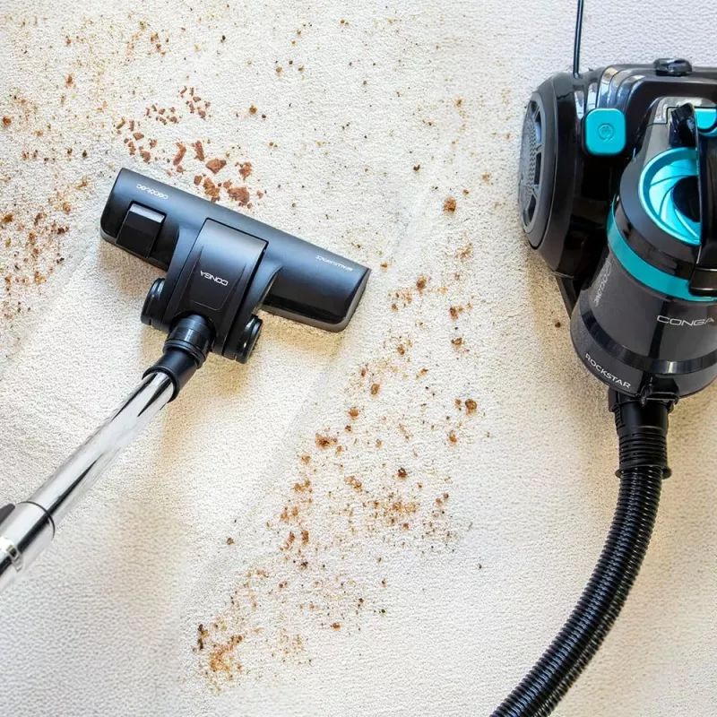 Cecotec Conga Rockstar Cyclonic Plus belaidis dulkių siurblys 800W 2L juodas