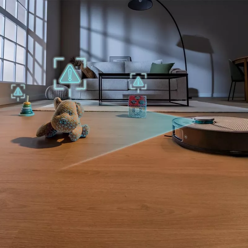 Cecotec Conga X70 Robot dulkių siurblys, 15000 Pa, 5200 mAh, 240 min, šlapias ir sausas, juodas