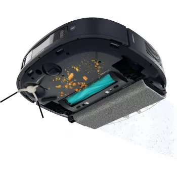 Cecotec Conga Z100 Robotinis dulkių siurblys, šlapias ir sausas, 20000 Pa, 320 min veikimo laikas, 5200 mAh, 3 L dulkių talpa, juodos spalvos