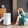Cecotec Mobilus oro kondicionierius ForceClima 7550 Style Connected, 7000 BTU/h, baltas, Wi-Fi, nuotolinio valdymo pultas