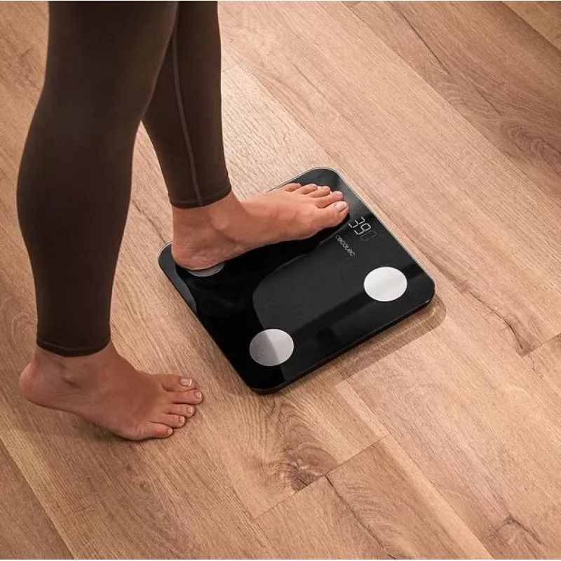 Cecotec Surface Precision išmaniosios vonios svarstyklės 180 kg juodos