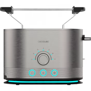 CECOTEC Skrudintuvas Shine&Toast Double (Nerūdijantis plienas, 850 W, 2 riekės)