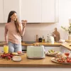 Cecotec Skrudintuvas Toast&Taste 800 Vintage 850 W 2 angos Nerūdijantis plienas Šviesiai žalia
