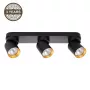 Vidinis šviestuvas Tunis 3xGU10 ML9937 juodas/auksinis