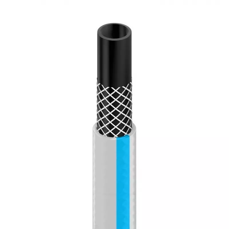 CELLFAST 10-421 PLUS 30 m 1/2 colio 3 sluoksnių PVC sodo žarna po žeme mėlyna/balta