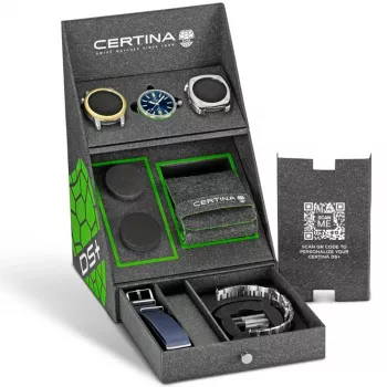 CERTINA DS Action Diver Automatinis Vyriškas Laikrodis 43mm Mėlynas Ciferblatas Nerūdijančio Plieno Milano Tinklelio Apyrankė C041407190410
