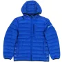 Champion vyriškas Powerblend Fleece švarkas su gobtuvu ir užtrauktuku, mėlynas 220340 BS008 M