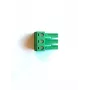CHARGE AMPS kištukinis gnybtų blokas 16-32, 4 pozicijų, 5,08 mm žingsnio, varžtinė jungtis, žalias