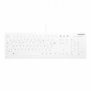 Cherry Contour Active Key QuickClean AK-C8112 medicininė USB klaviatūra - balta